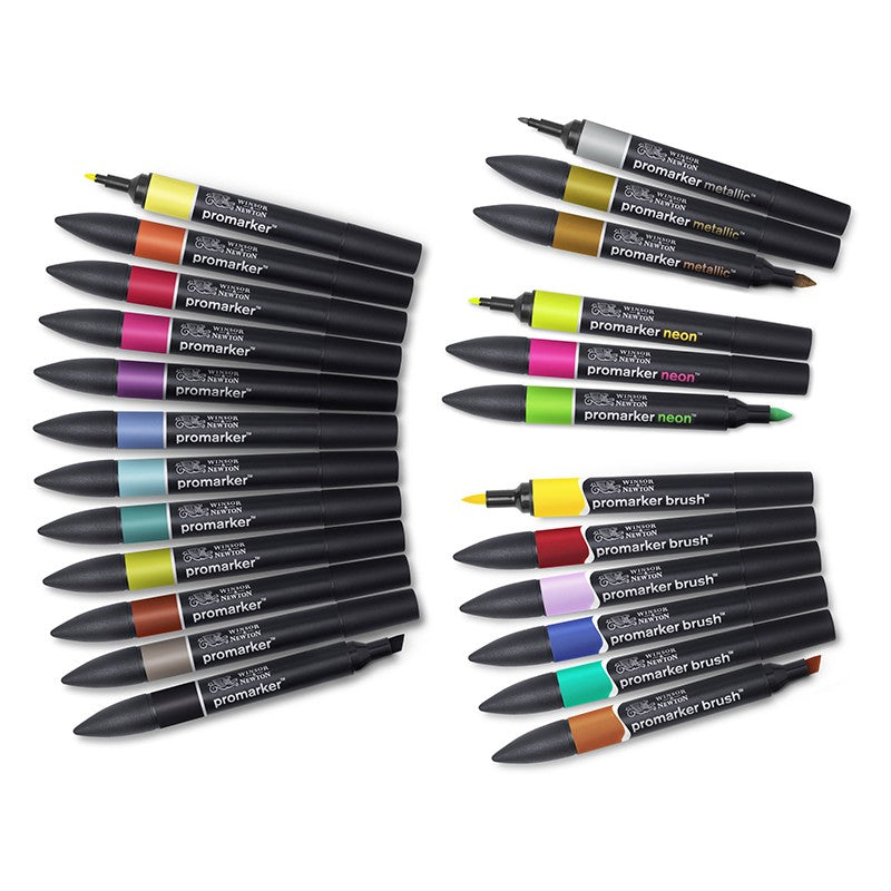 Winsor & Newton Promarker Complete Set of 189 Colours I Markers I Art  Supplies