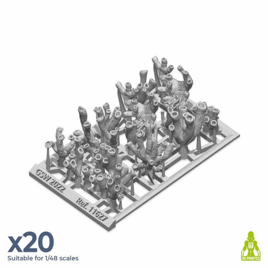 Green Stuff World Resin Bits Coral Plants