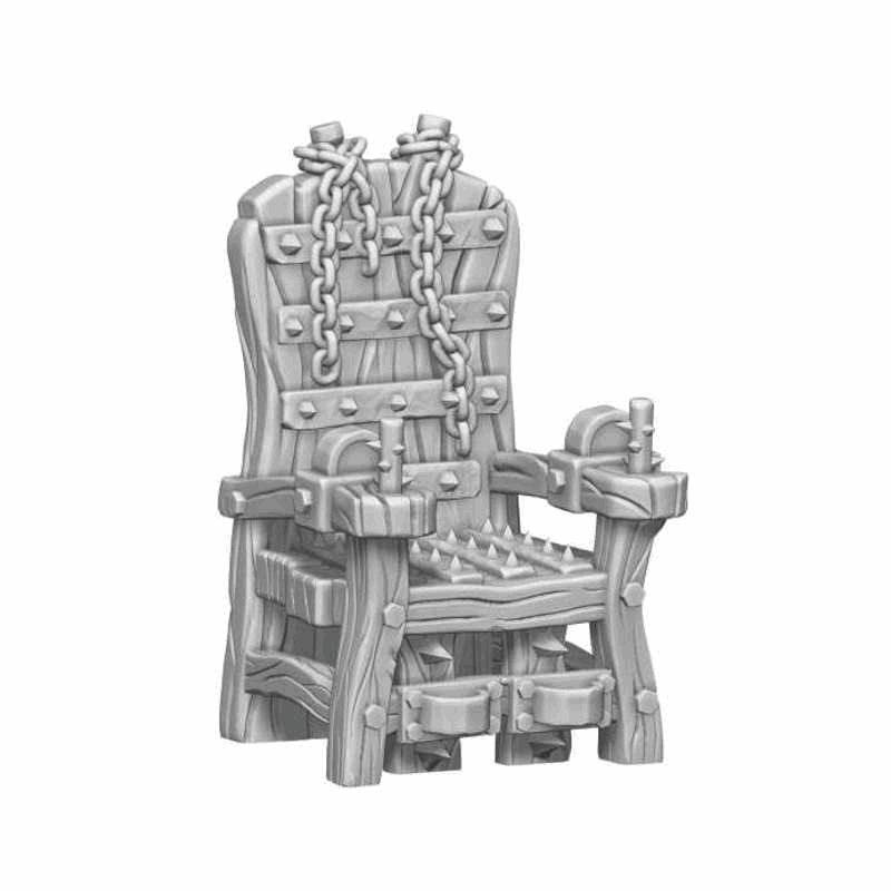 Green Stuff World Basing Bits Torture Chair