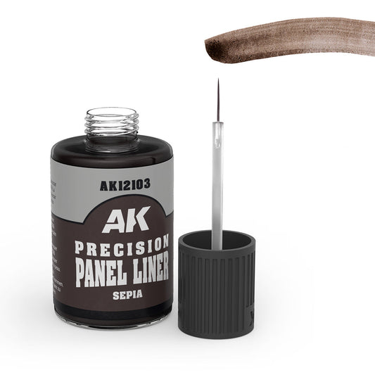 AK-Interactive Panel Liner Sepia