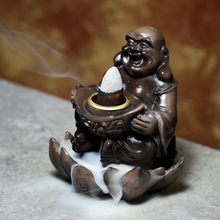 Backflow Incense Holder - Buddha
