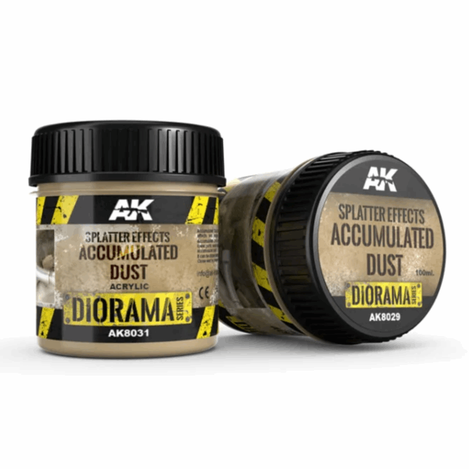 AK Interactive Splatter Effects Accumulated Dust 100 ml.