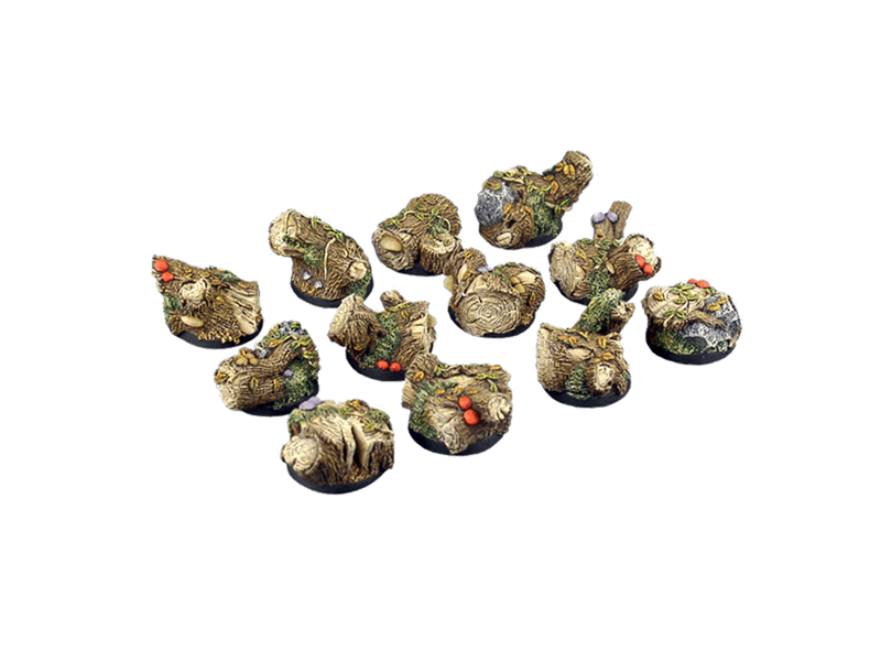 Micro Art Studio 25 mm Forest base 5 pack