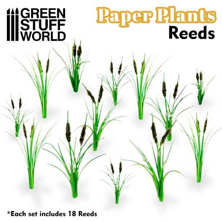 Greenstuff World - Plants Paper - Reeds
