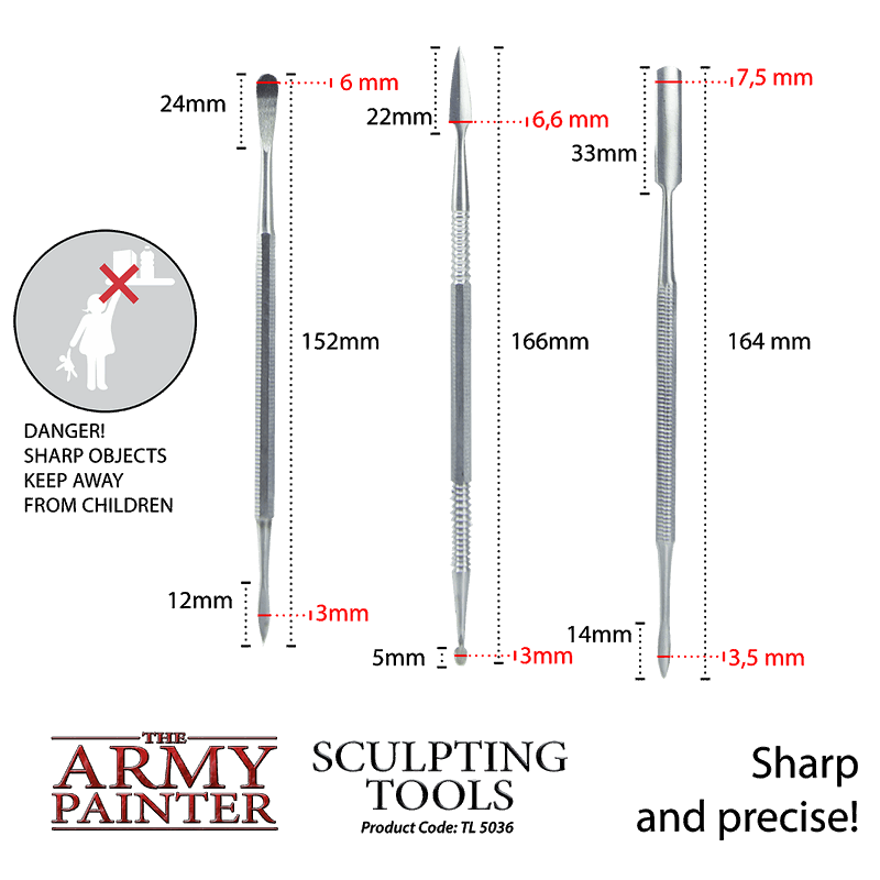 Army Painter Sculpting Tools Set