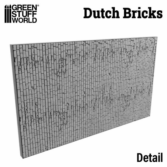 Greenstuff World Rolling Pin 15 mm Dutch Bricks