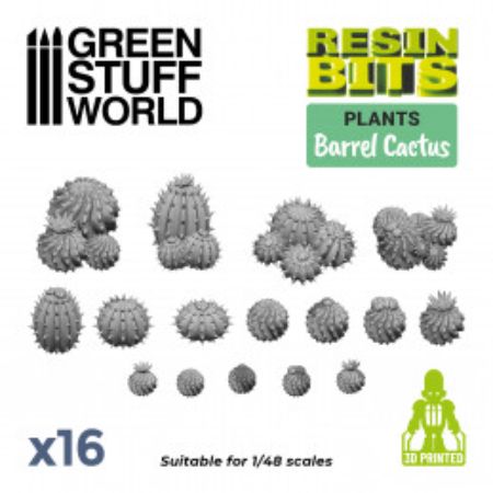 plant-Cactus - Resin sets
