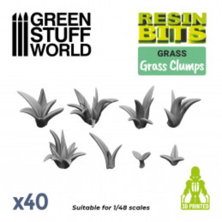 Greenstuff World - Plants Resin - Leaves and Grass