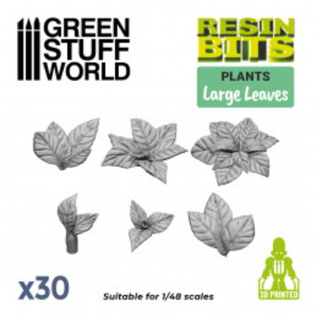 plant-Leaves and Grass - Resin sets