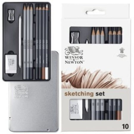 Winsor & Newton - Studio Collection Sketching Pencil Set x10