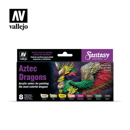 Vallejo - Paint set Aztec Dragons