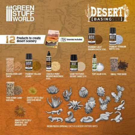 Greenstuff World - Basing Sets - Desert
