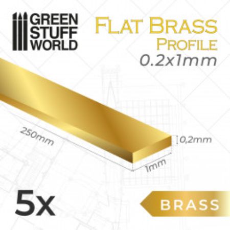 Brass Profile Flat