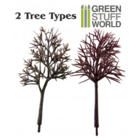 Greenstuff World - Bush - Model Tree Trunks x10