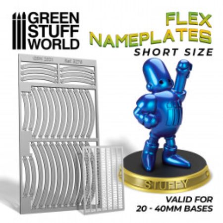 Greenstuff World - Resin - Flexible Nameplates