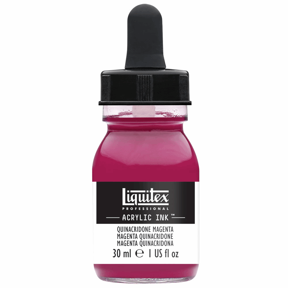 Liquitex  Quinacridone Magenta ink 114
