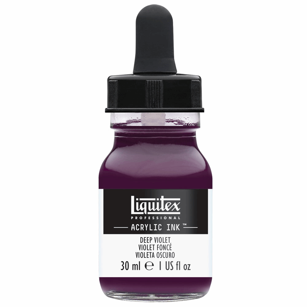 Liquitex Deep Violet ink 115