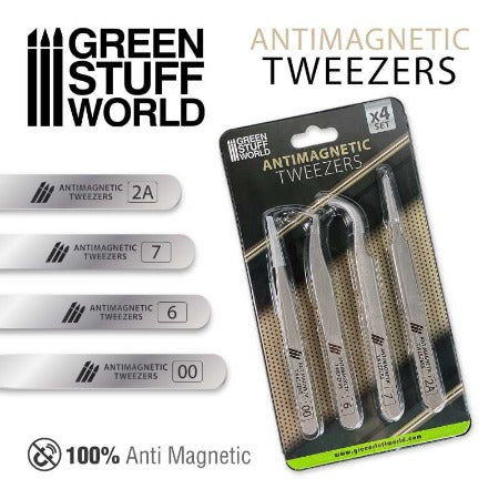 Tweezer - Greenstuff World - Anti magnetic modeling Tweezers