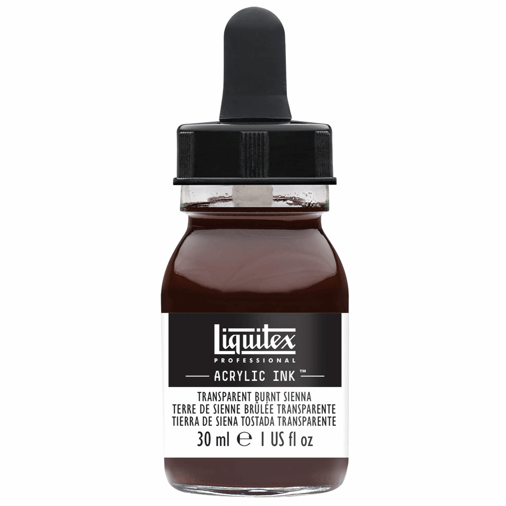 Liquitex Inks Transparent Burnt Sienna 129