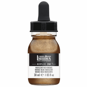 Iridescent Rich Bronze liquitex 229 Ink