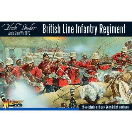 Anglo-Zulu War: British Line Infantry Regimen