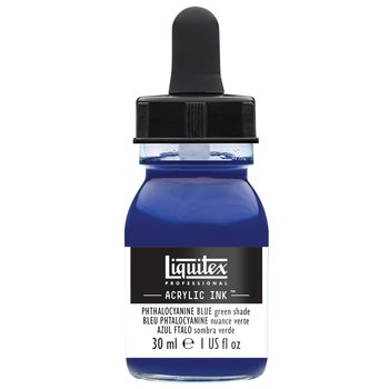Liquitex Pthalocyanine Blue Green Shade ink 316