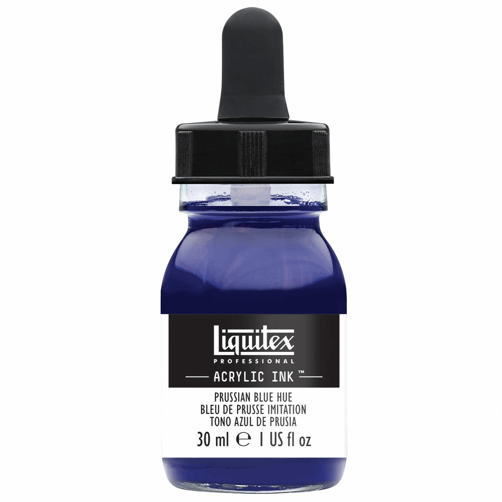 Liquitex Prussian Blue ink 320