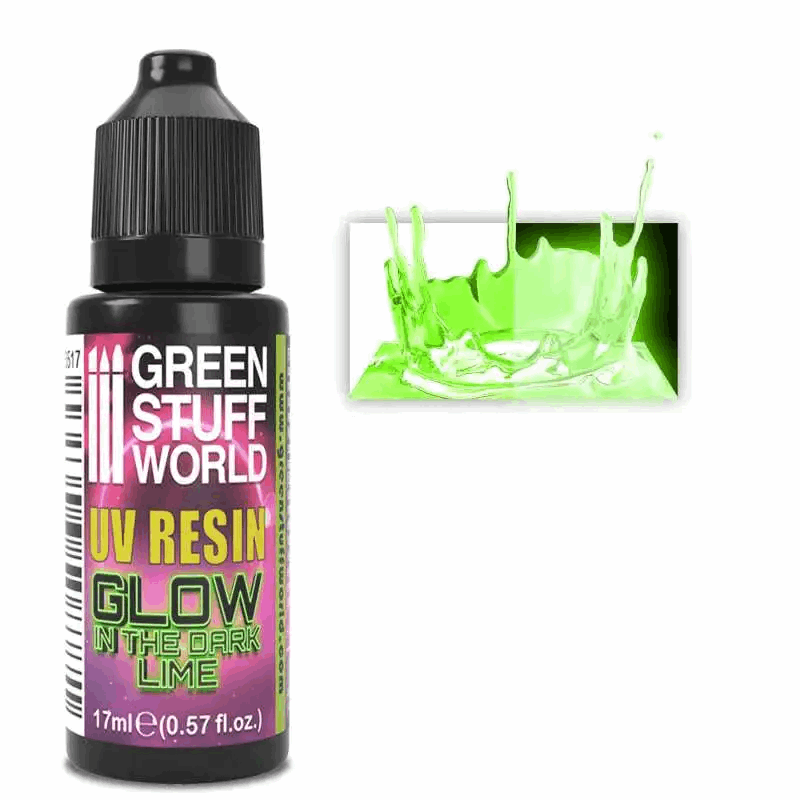 UV-resin green lime greenstuff world