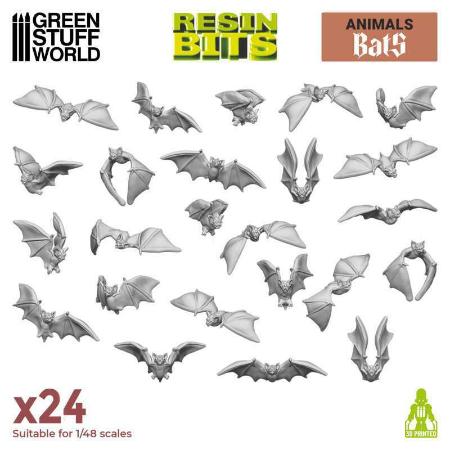 dieren-3D printed set - Bats