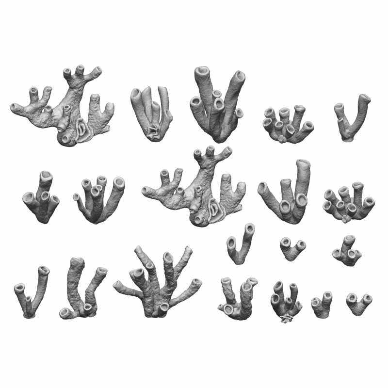 Green Stuff World Resin Bits Coral Plants