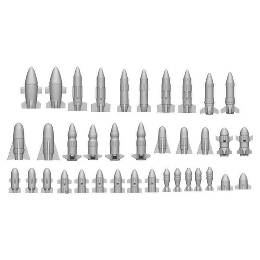Green Stuff World Resin Bits Rockets