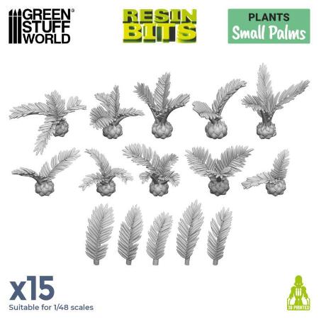 Resin - Palms small