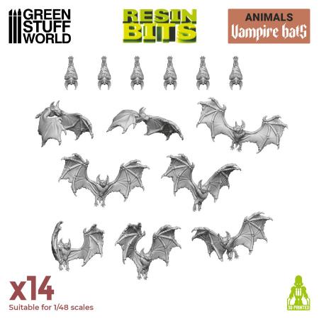 dieren-3D printed set - Vampire Bats