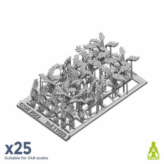 Green Stuff World Resin Bits Xanadu Plants