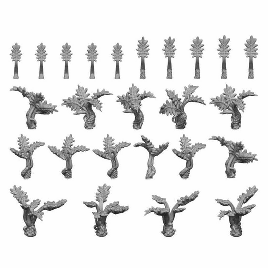 Green Stuff World Resin Bits Xanadu Plants