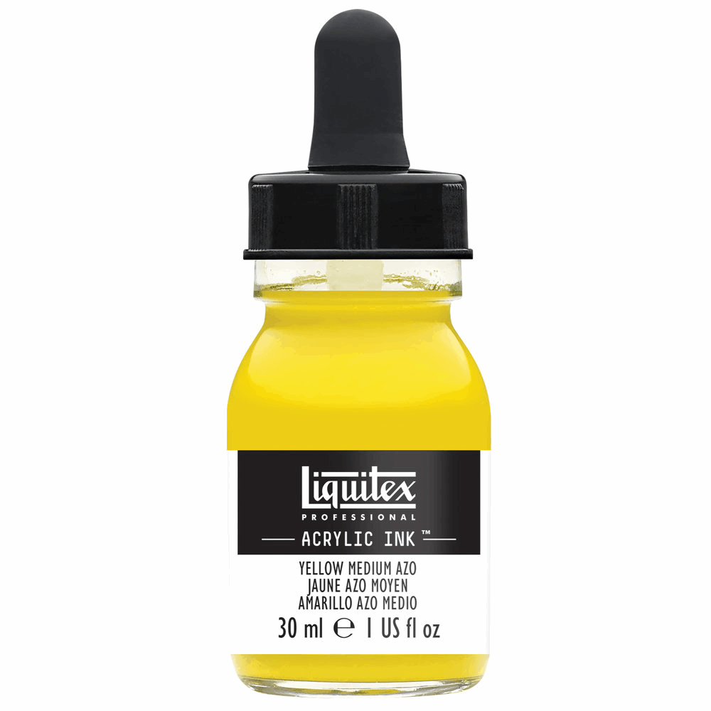 Liquitex Yellow Medium AZO Ink 412