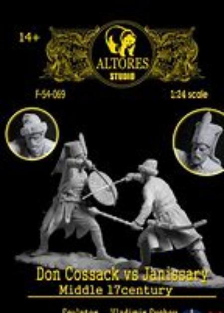 54mm - don Cossack vs Janissary - middle 17century