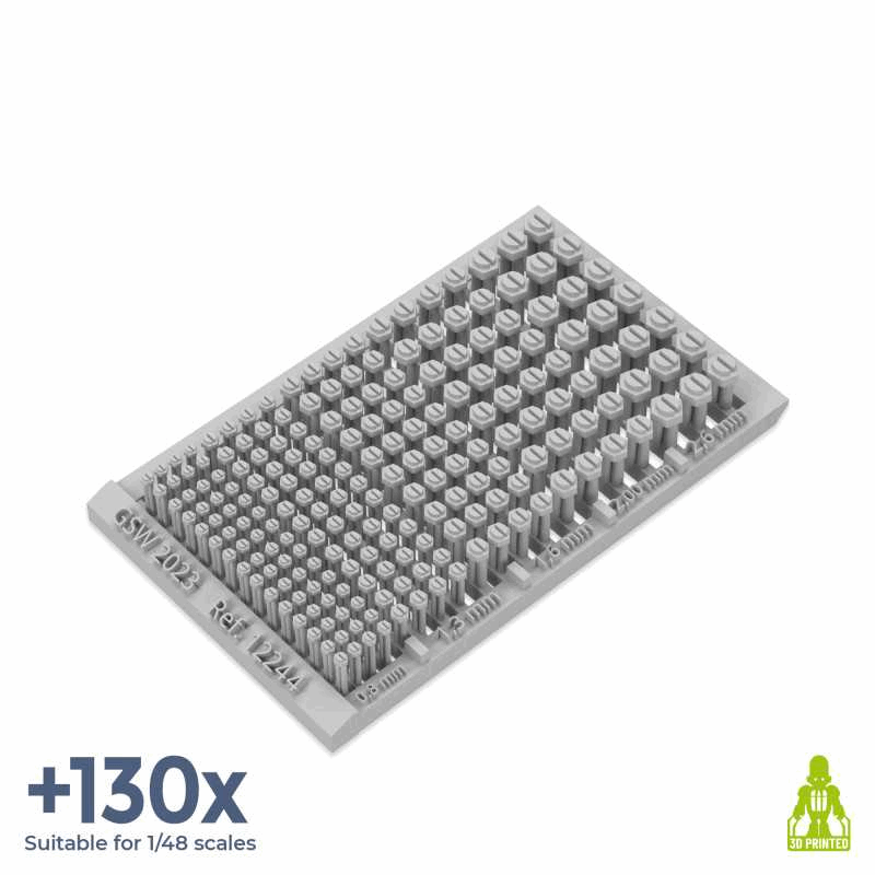 hexagon rivets Green Stuff World