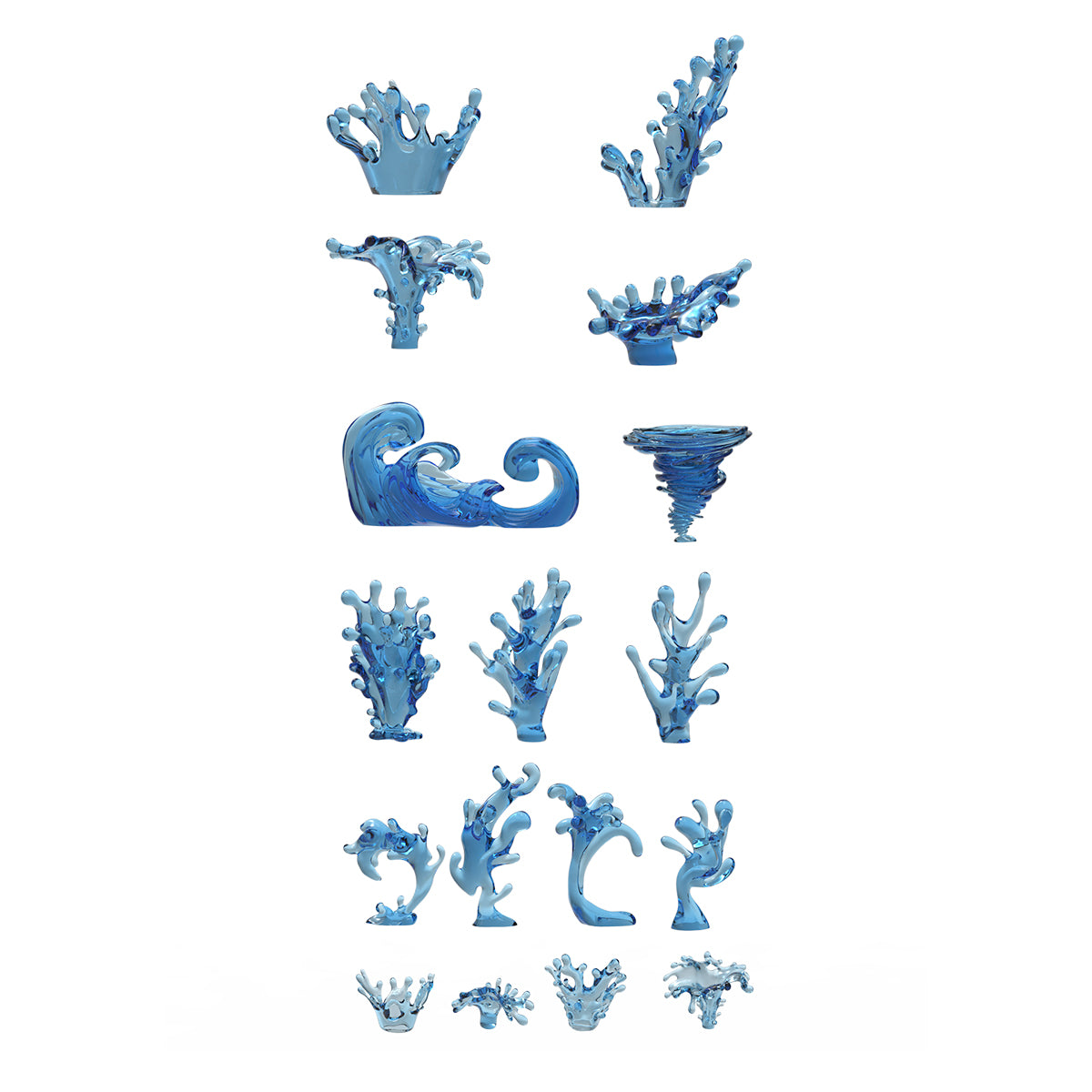 AK Interactive Water FX Basing Bits