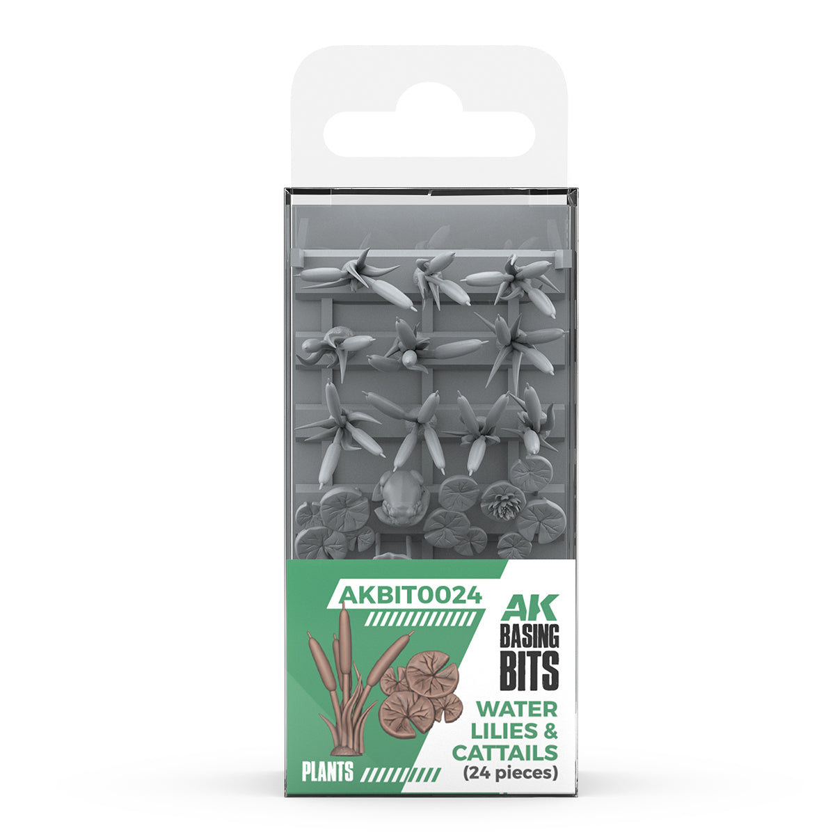 AK Interactive Cattails & Waterlilies Basing Bits