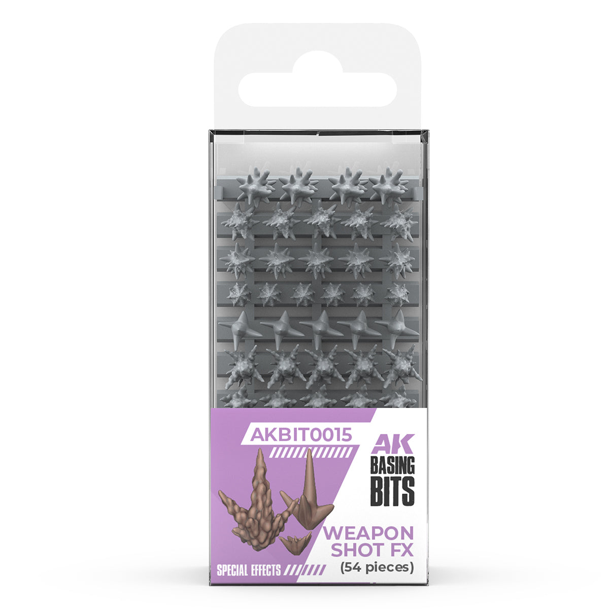 AK Interactive Weapon Shot FX Basing Bits