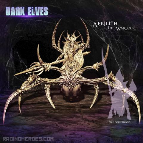 Dark Elves - Aerilith, The Warlock