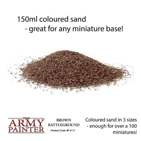 Army Painter - Battlefield Basing: Brown Battleground