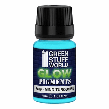 Greenstuff World Glow Pigments Mind Turquoise