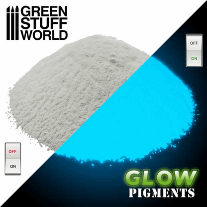 Greenstuff World Glow Pigments Mind Turquoise