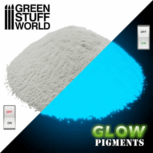 Greenstuff World Glow Pigments Mind Turquoise