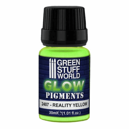 Greenstuff World Glow Pigments Reality Yellow 