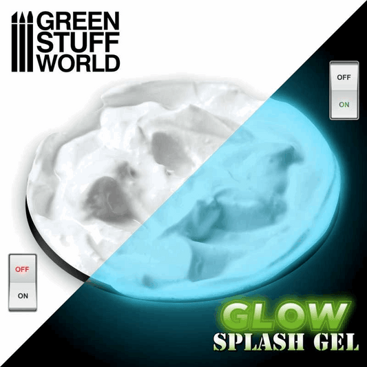 Greenstuff World Glow Splash Gel Spectral Blue