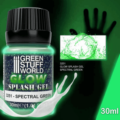 Greenstuff World Glow Splash Gel Spectral Green