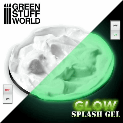 Greenstuff World Glow Splash Gel Spectral Green